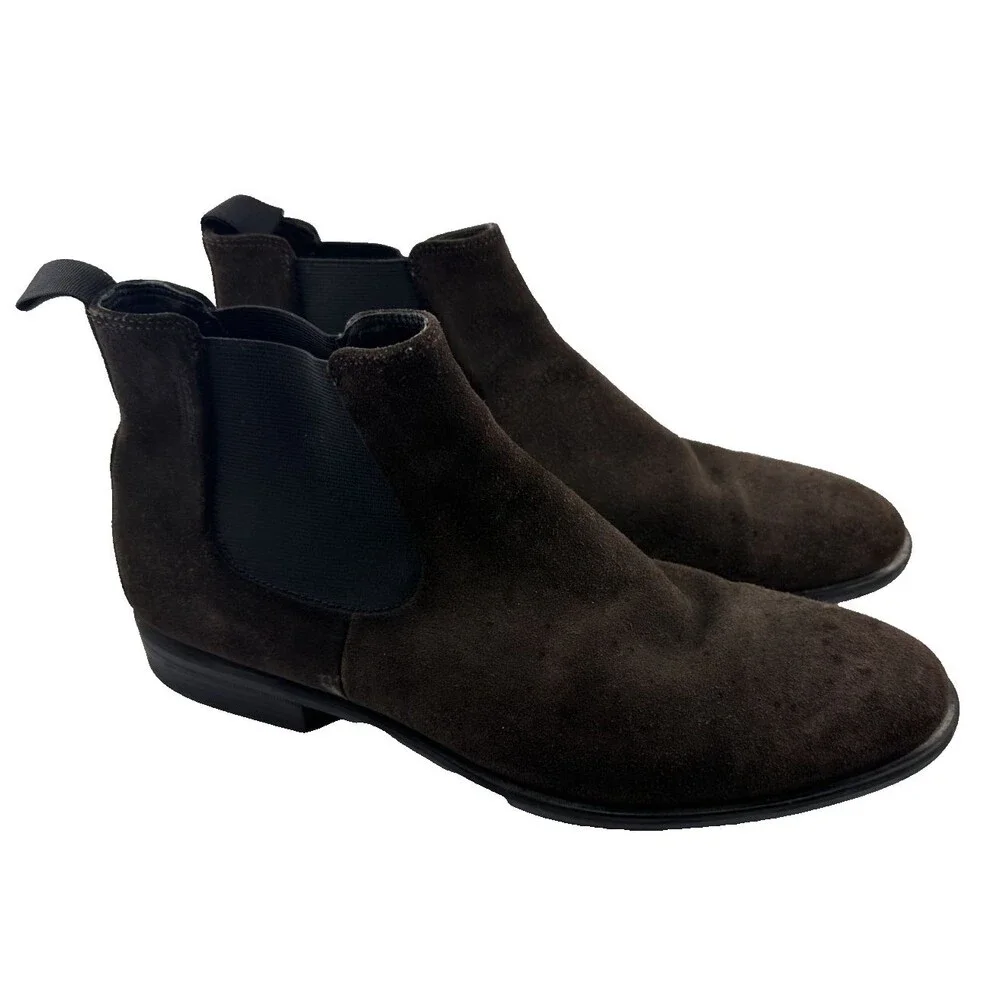 Vagabond Shoemakers Chelsea Boots Brown Suede Men's EU 44 Slip On‎ Ankle